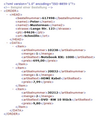 XML Beispiel